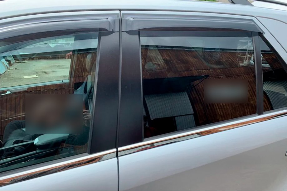 Mercedes ML W164 2005–2011 Logu vēja deflektori (4 gab., HIC) Foto 13