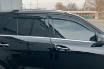 Mercedes GLE/ML class W166 2011–2018 Logu vēja deflektori (4 gab., HIC) foto 3