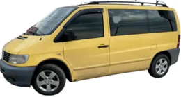 Mercedes Vito W638 1996–2003 Logu vēja deflektori (2 gab., HIC) foto 6