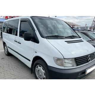 Logu vēja deflektori (2 gab., HIC) Mercedes Vito W638 1996–2003 foto 2