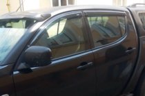 Mitsubishi L200 2006–2015 Logu vēja deflektori (4 gab., HIC) foto 3