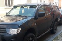 Mitsubishi L200 2006–2015 Logu vēja deflektori (4 gab., HIC) foto 4