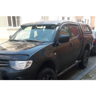 Logu vēja deflektori (4 gab., HIC) foto 4