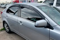 Mitsubishi Lancer X 2008– Logu vēja deflektori (4 gab., HIC) foto 4