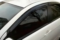 Mitsubishi Lancer X 2008– Logu vēja deflektori (4 gab., HIC) foto 9