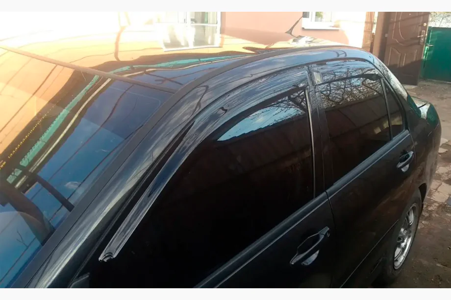 Mitsubishi Lancer 9 2004–2008 Logu deflektori SD (4 gab., HIC) Image