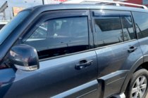 Mitsubishi Pajero Wagon III 1999–2006 Logu vēja deflektori (4 gab., HIC) foto 4