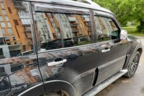 Mitsubishi Pajero Wagon III 1999–2006 Logu vēja deflektori (4 gab., HIC) foto 6