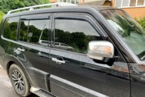 Mitsubishi Pajero Wagon IV 2006–2021 Logu vēja deflektori (4 gab., HIC) foto 9