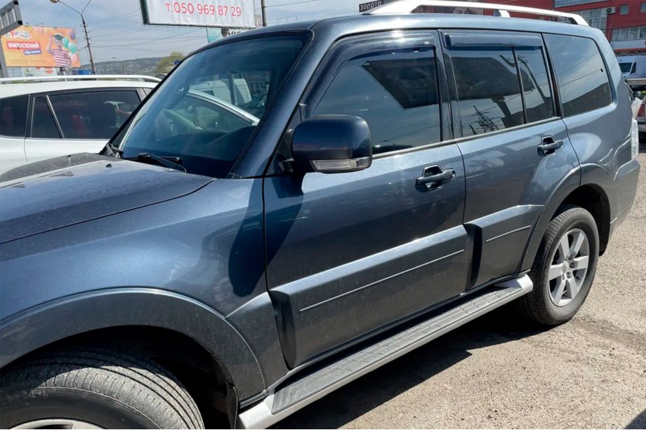 Mitsubishi Pajero Wagon IV 2006–2021 Logu vēja deflektori (4 gab., HIC) Image