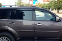 Mitsubishi Pajero Sport 2008–2015 Logu vēja deflektori (4 gab., HIC) foto 8
