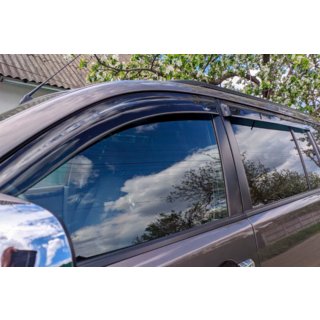 Logu vēja deflektori (4 gab., HIC) Mitsubishi Pajero Sport 2008–2015 foto 2