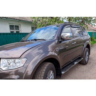 Logu vēja deflektori (4 gab., HIC) Mitsubishi Pajero Sport 2008–2015 foto 3