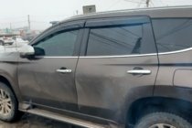Mitsubishi Pajero Sport 2015– Logu vēja deflektori (4 gab., HIC) foto 2