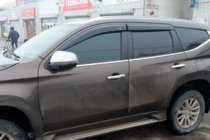 Mitsubishi Pajero Sport 2015– Logu vēja deflektori (4 gab., HIC) foto 1