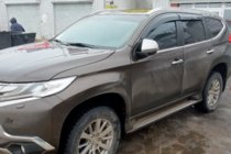 Mitsubishi Pajero Sport 2015– Logu vēja deflektori (4 gab., HIC) foto 3