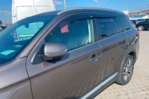 Mitsubishi Pajero Sport 2015– Logu vēja deflektori (4 gab., HIC) foto 5