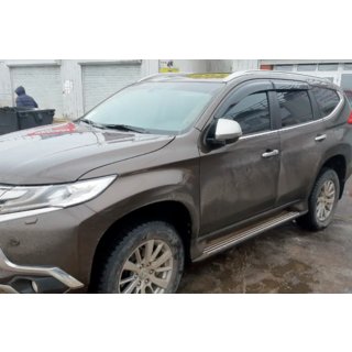 Logu vēja deflektori (4 gab., HIC) Mitsubishi Pajero Sport 2015– foto 3