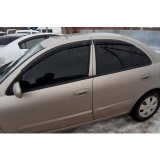 Logu deflektori SD (4 gab., HIC) Nissan Almera N16 2000–2006 foto 1