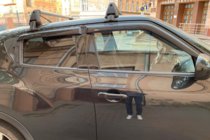 Nissan Juke 2010–2019 Logu vēja deflektori (4 gab., HIC) foto 2