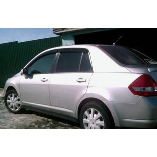 Logu deflektori SD (4 gab., HIC) Nissan Tiida 2004–2011 foto 1
