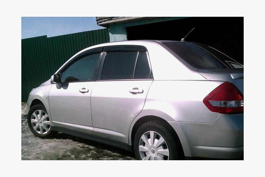 Nissan Tiida 2004–2011 Logu deflektori SD (4 gab., HIC) Image