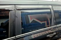 Nissan X-trail T30 2002–2007 Logu vēja deflektori (4 gab., HIC) foto 3