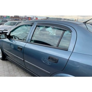 Logu vēja deflektori SD/HB (4 gab., HIC) Opel Astra G Classic 1998–2012 foto 2