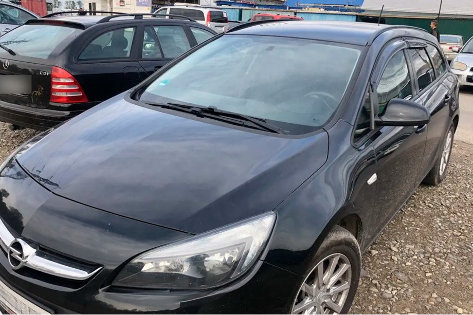 Opel Astra H 2004–2013 Logu deflektori HB (4 gab., HIC) Foto 2