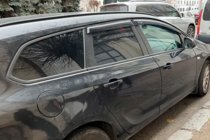 Opel Astra J 2009–2015 Logu deflektori WG (4 gab., HIC) foto 2