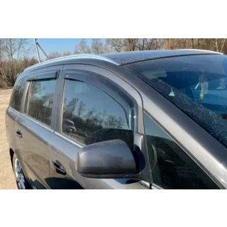 Logu vēja deflektori (4 gab., HIC) Opel Zafira B 2005–2011 foto 1