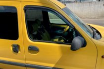 Renault Kangoo 1998–2008 Logu vēja deflektori 8 cm (2 gab., HIC) foto 1