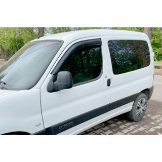 Logu vēja deflektori 11 cm (2 gab., HIC) foto 1