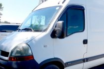 Renault Master 1998–2010 Logu vēja deflektori (2 gab., HIC) foto 4