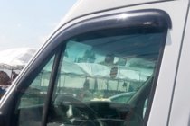 Renault Master 1998–2010 Logu vēja deflektori (2 gab., HIC) foto 3