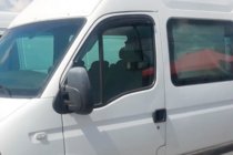 Renault Master 1998–2010 Logu vēja deflektori (2 gab., HIC) foto 8