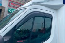 Renault Master 2011–2023 Logu vēja deflektori (2 gab., HIC) foto 1
