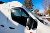 Renault Master 2011–2023 Logu vēja deflektori (2 gab., HIC) foto 8