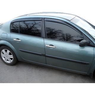 Logu deflektori SD (4 gab., HIC) Renault Megane II 2004–2009 foto 1