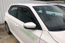 Skoda Fabia 2014–2021 Logu deflektori HB (4 gab., HIC) foto 1