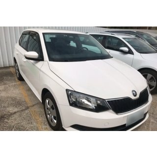 Logu deflektori HB (4 gab., HIC) Skoda Fabia 2014–2021 foto 4
