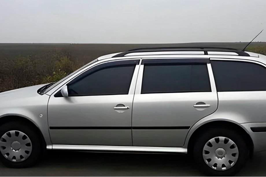 Skoda Octavia I Tour A4 1996–2010 Logu vēja deflektori SW (4 gab., HIC) Foto 10