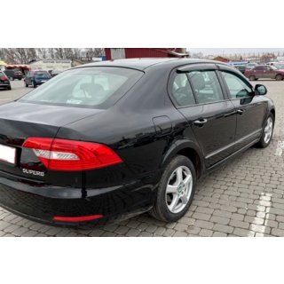 Logu deflektori SD (4 gab., HIC) Skoda Superb 2009–2015 foto 3