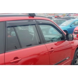 Logu vēja deflektori (4 gab., HIC) Suzuki Grand Vitara 2005–2017 foto 2