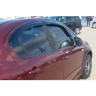 Logu deflektori SD (4 gab., HIC) Suzuki SX4 2006–2013 foto 3