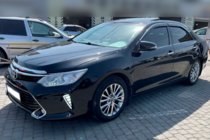Toyota Camry 2011–2017 Logu vēja deflektori ar hroma moldingu (2011-2017 EU / 2011-2014 USA, 4 gab., HIC) foto 1
