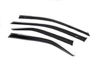 Toyota Camry 2011–2017 Logu vēja deflektori ar hroma moldingu (2011-2017 EU / 2011-2014 USA, 4 gab., HIC) foto 8