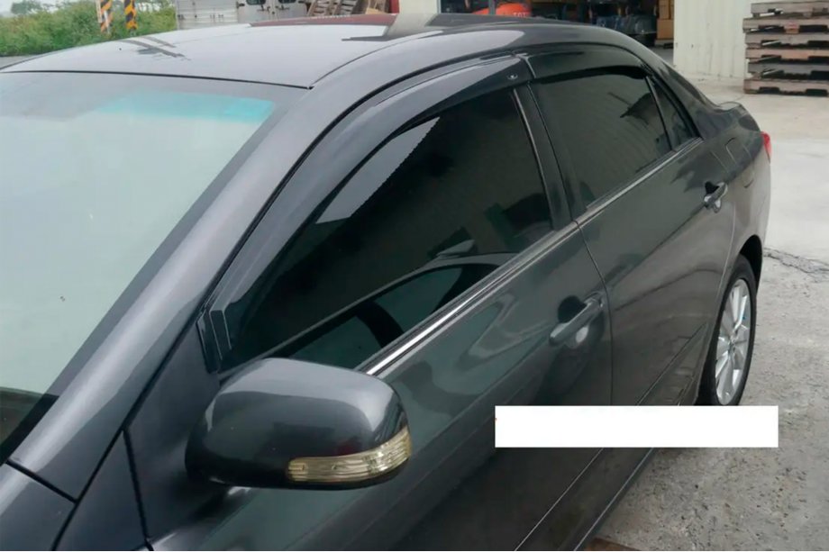 Toyota Corolla 2007–2013 Logu vēja deflektori (4 gab., HIC) Foto 1