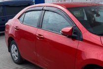 Toyota Corolla 2013–2019 Logu vēja deflektori (4 gab., HIC) foto 6