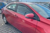 Toyota Corolla 2013–2019 Logu vēja deflektori (4 gab., HIC) foto 11
